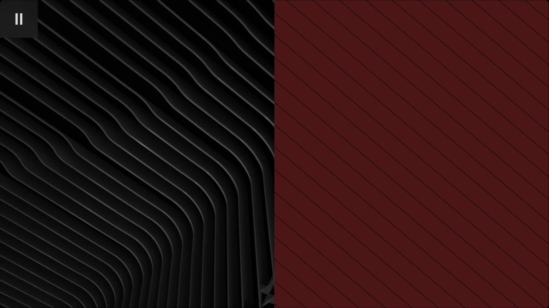 A red and black square